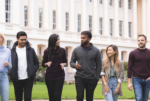 London Business School students on campus